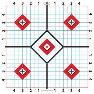 Printable 50 Yard Zero Target