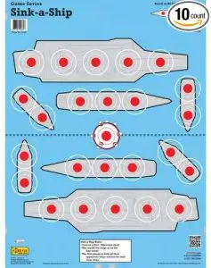 Printable Battleship Targets