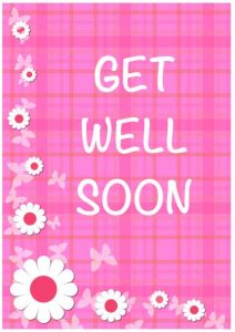 Printable Get Well Card