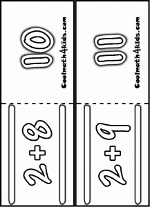 Addition Flash Cards 1 20