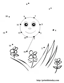 72 free dot to dot printables kitty baby love
