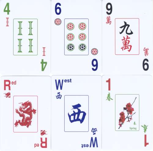 10 Mahjongg Cards Printables