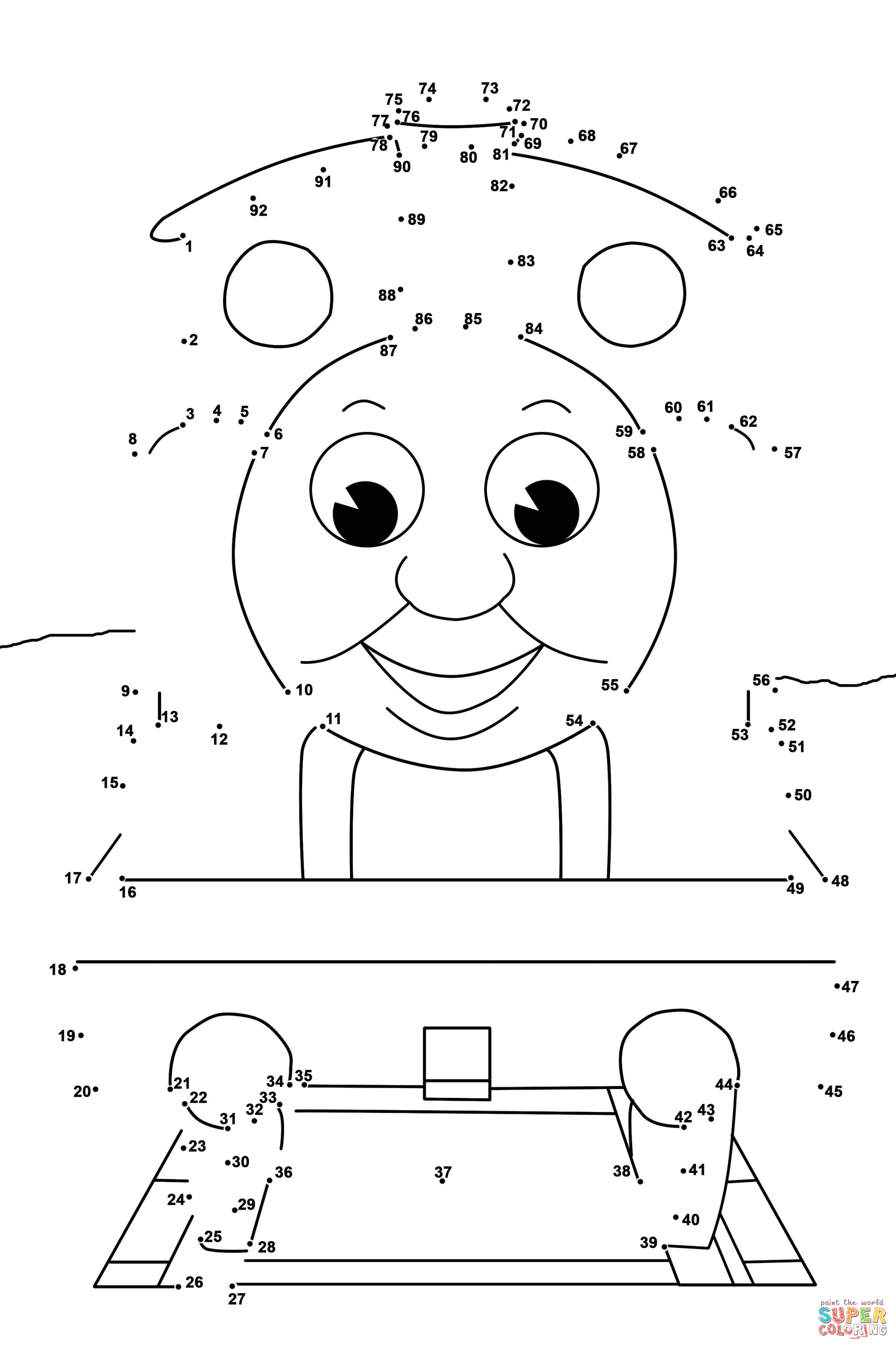 Printable Dot To Dot Worksheets