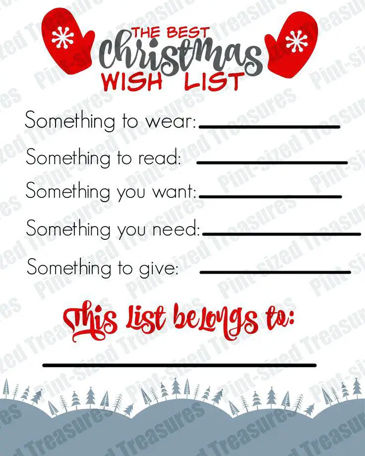 48 Christmas Wish Lists Kitty Baby Love