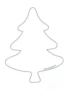 Christmas Tree Template For Sewing
