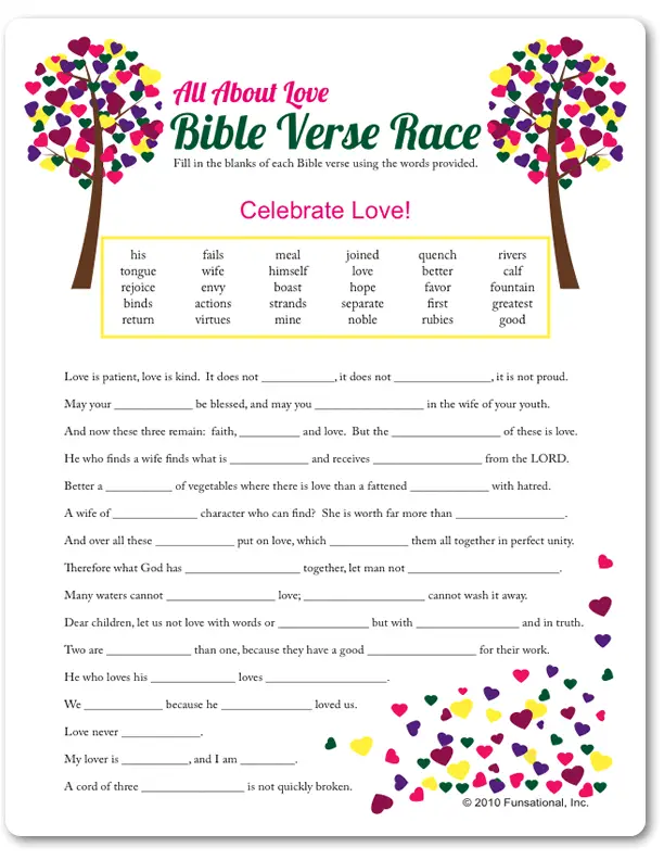 54 Bible Worksheets for You to Complete Kitty Baby Love