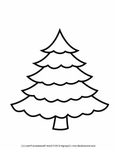 Free Printable Christmas Tree Clipart