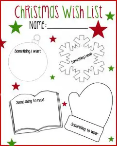 Good Christmas Wish List