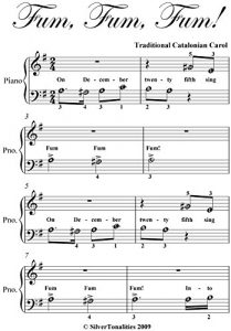 Beginner Christmas Piano Sheet Music