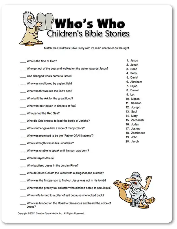 Hard Bible Trivia Questions And Answers For Adults Pic Head