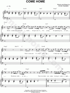 Christmas Baby Please Come Home Piano Sheet Music Free