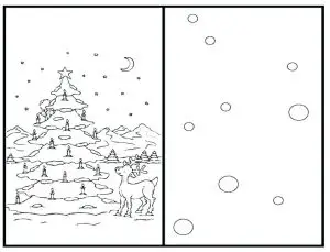 Christmas Cards to Color