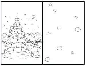 Christmas Cards to Color