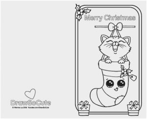 Christmas Coloring Card