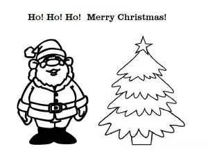 Christmas Greeting Cards to Color