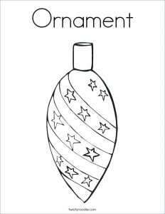 Christmas Ornaments Printable Patterns