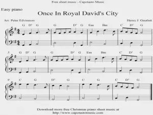 Christmas Songs Piano Sheet Music