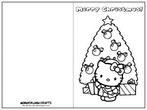 Coloring Pages Christmas Cards