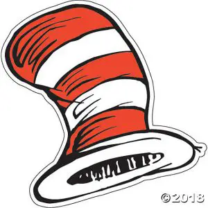 Dr Seuss Cat in the Hat Photo Booth Props Printable