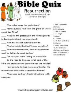 Easy Bible Trivia Questions