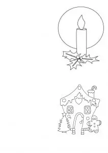 Free Christmas Cards to Color