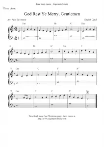 Free Christmas Piano Sheet Music