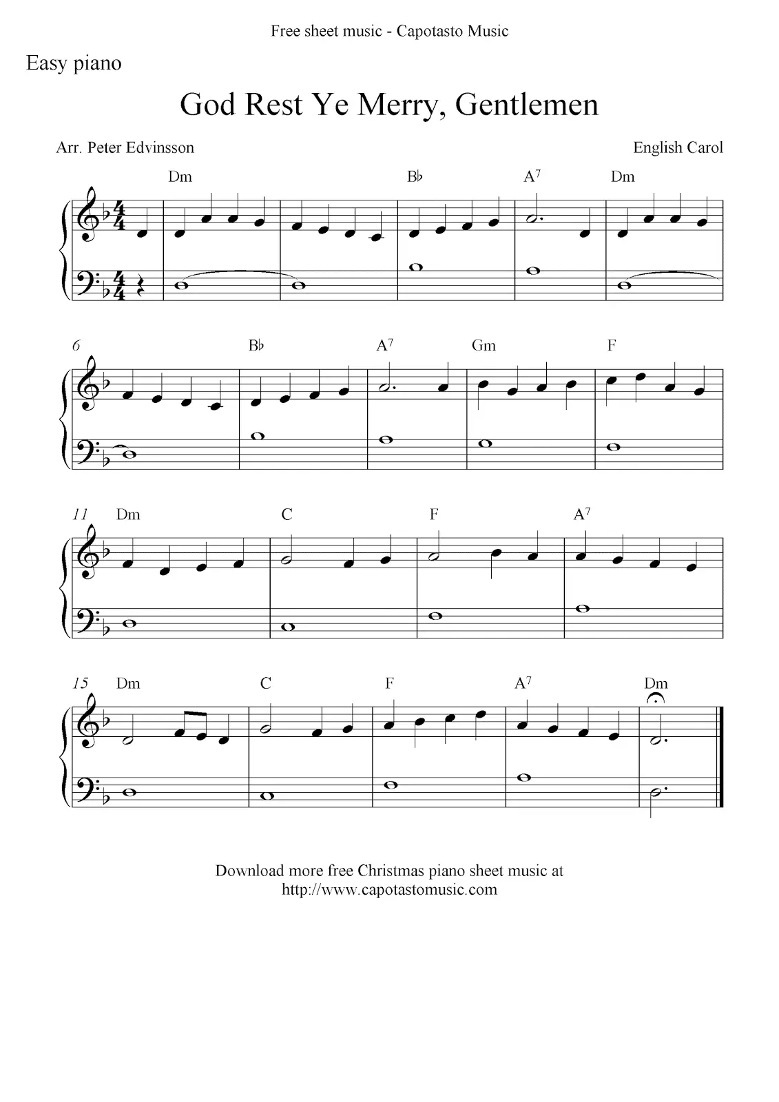 70 Melodious Christmas Piano Sheet Music Kitty Baby Love