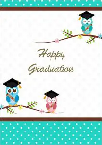Free Printable Graduation Card