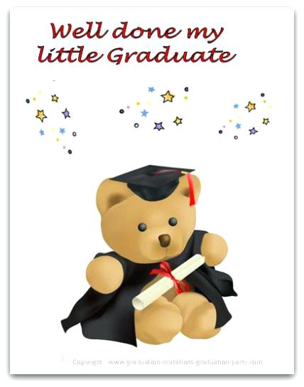 Printable Graduation Cards For Kids