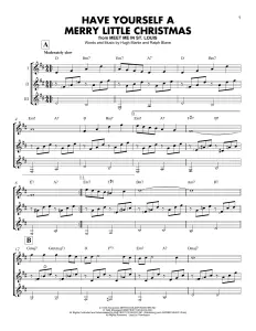 Have Yourself a Merry Little Christmas Advanced Jazz Piano Sheet Music Free