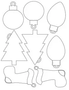 Printable Christmas Ornament Patterns