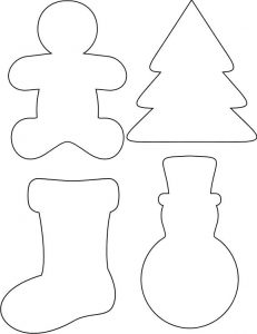 Printable Christmas Ornament Templates