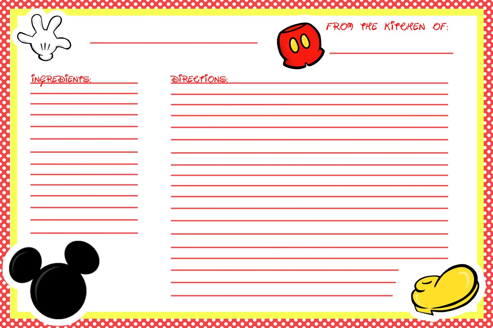 70 Cool Recipe  Cards  KittyBabyLove com