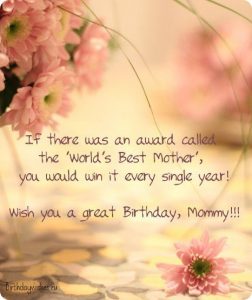 Birthday Card Messages for Mom from Daughter