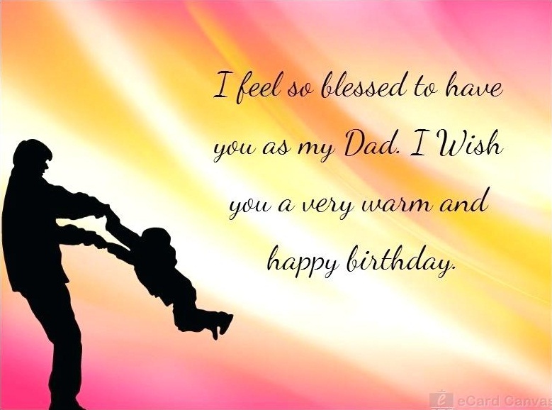 Birthday Cards For Father From Daughter - Printable Templates Free