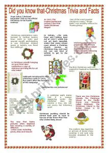 Christmas Trivia Facts