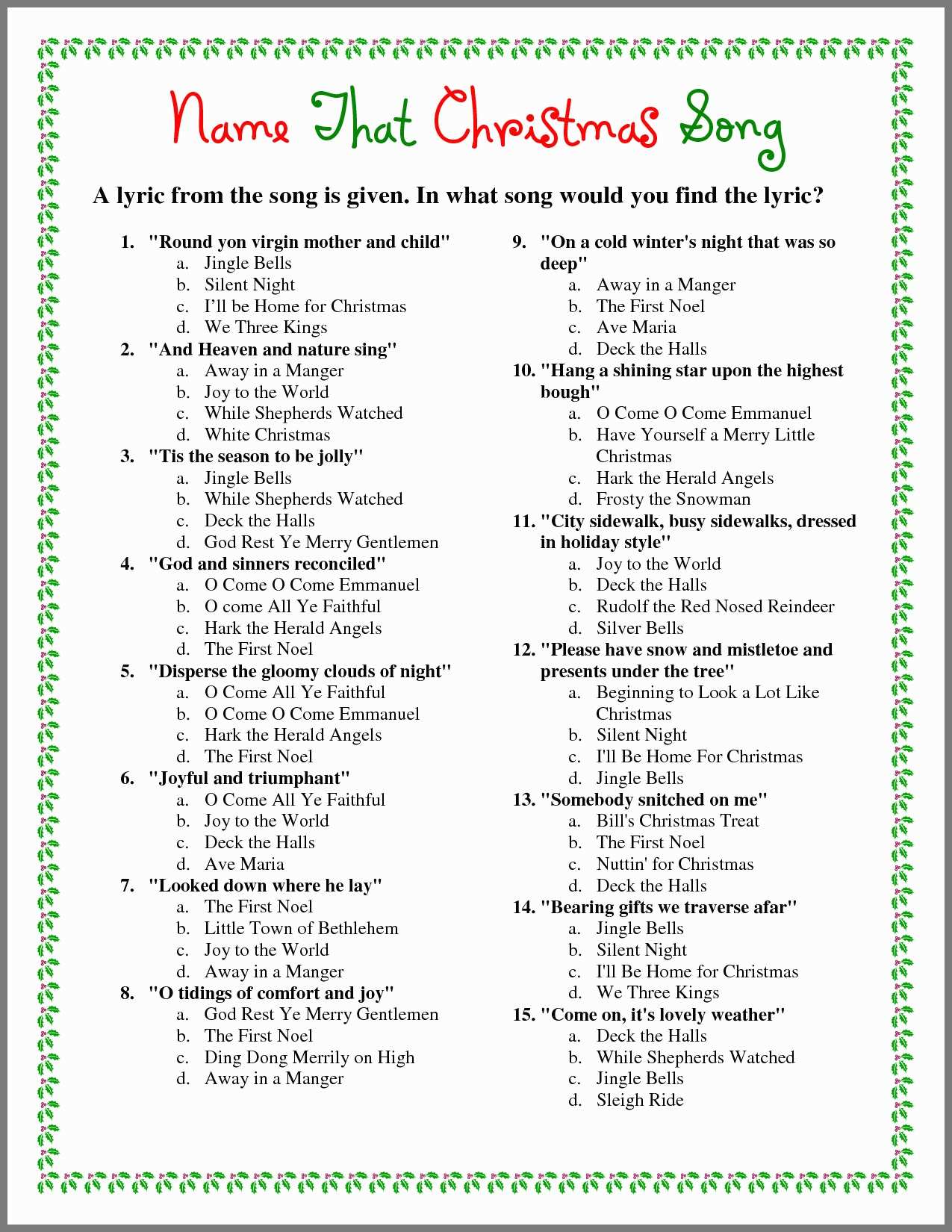 56 Interesting Christmas Trivia Kitty Baby Love