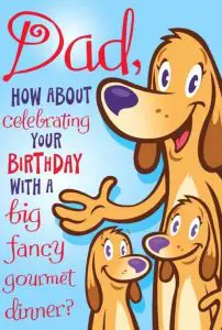 Free Printable Funny Birthday Cards for Dad
