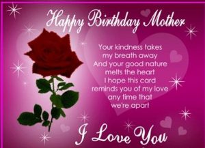 Happy Birthday Mom Printable Card Sayings