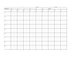 Printable Softball Lineup Cards