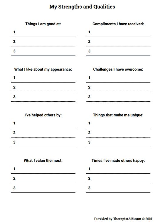About Me Worksheet Adults
