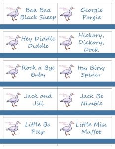 Baby Pictionary Cards