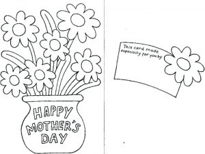 Free Printable Mother’s Day Cards to Color for Grandma