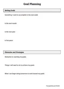 Goal Setting and Strategic Planning Worksheet