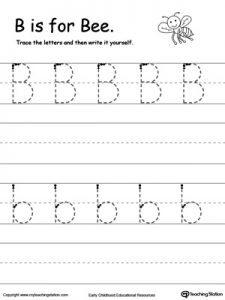 Letter B Worksheets