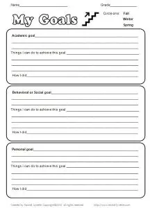 Motivation and Goal Setting Worksheet
