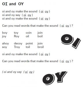 Oi Oy Phonics Worksheets
