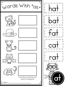 Phonics Worksheets for 3 Year Olds