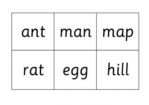 Pictionary Word Cards