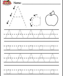 Printable Letter A Worksheets